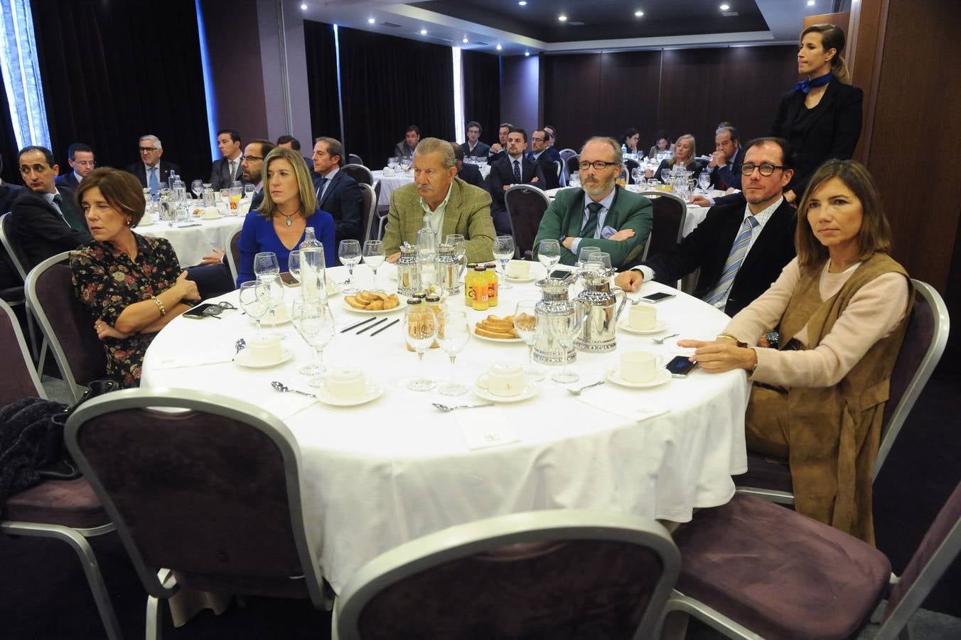 Fotos: Nicolás Redondo Terreros, en el Foro Económico de El Norte de Castilla