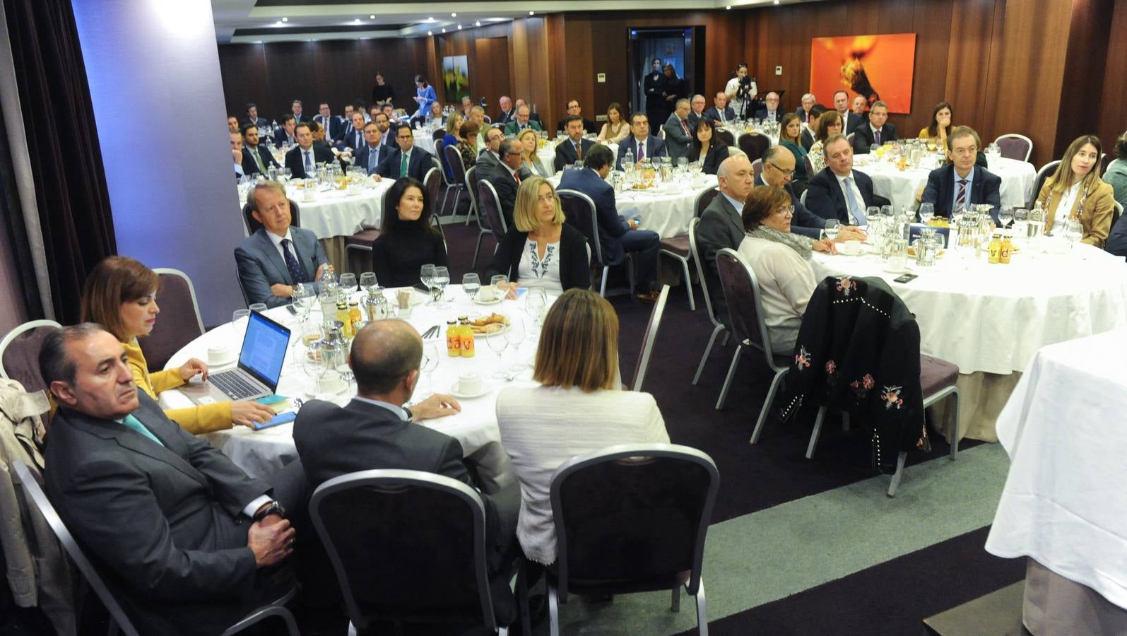 Fotos: Nicolás Redondo Terreros, en el Foro Económico de El Norte de Castilla