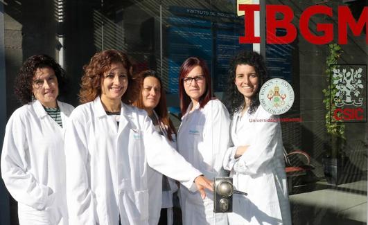 Mar Infante, Mercedes Durán, Noemí Martínez, Lara Hernández y Carolina Velázquez. 