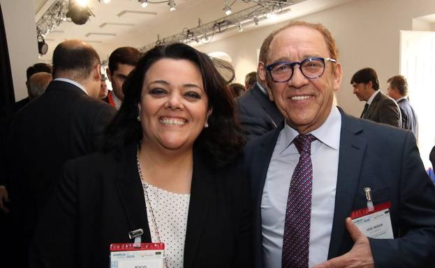 José María Ruiz y su hija Rocío.