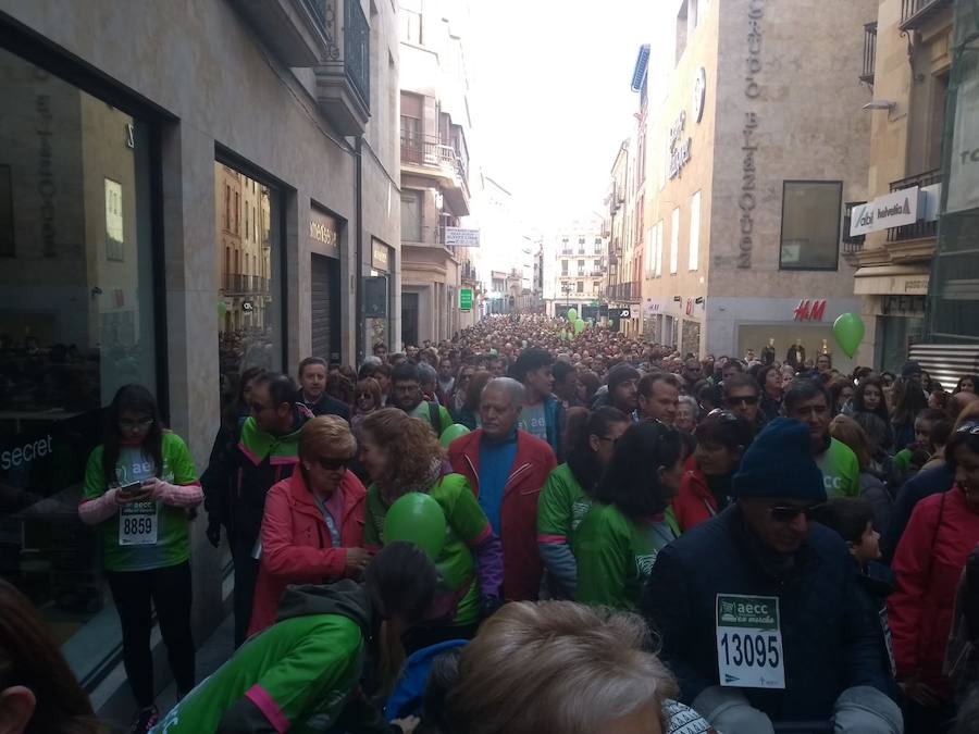 Fotos: V Marcha contra el cáncer en Salamanca