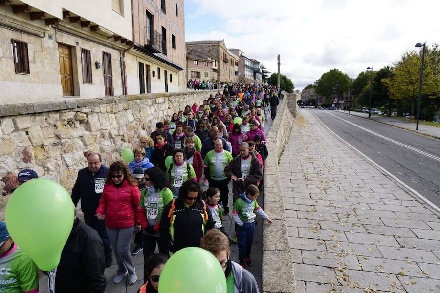 Fotos: V Marcha contra el cáncer en Salamanca