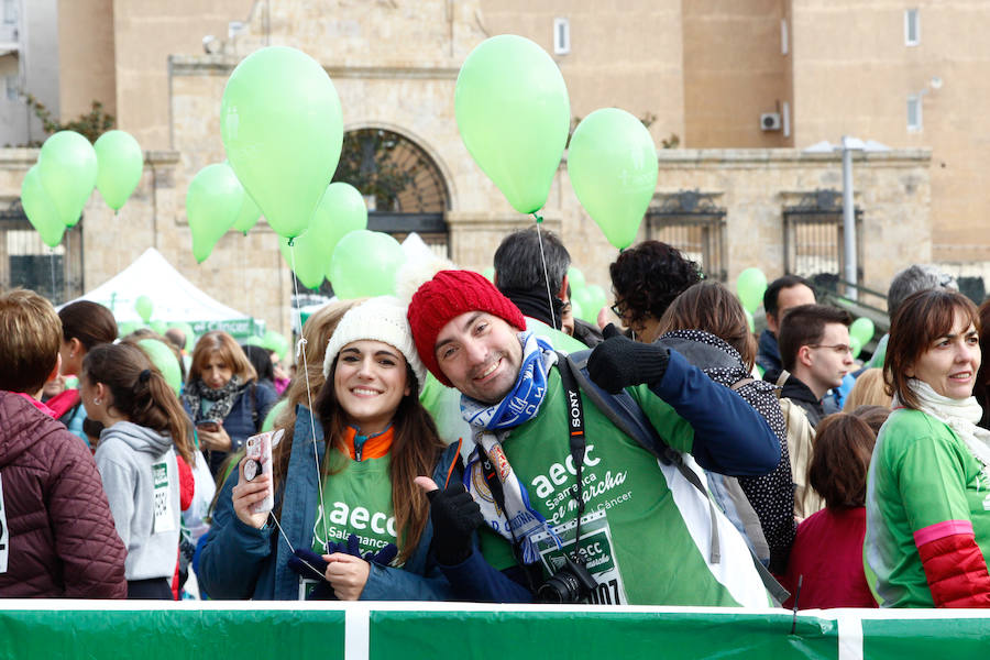 Fotos: V Marcha contra el cáncer en Salamanca