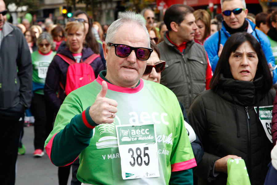 Fotos: V Marcha contra el cáncer en Salamanca