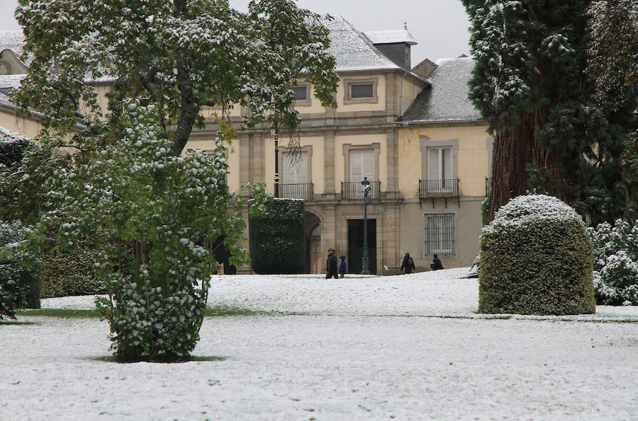 Fotos: Primeras nieves en La Granja