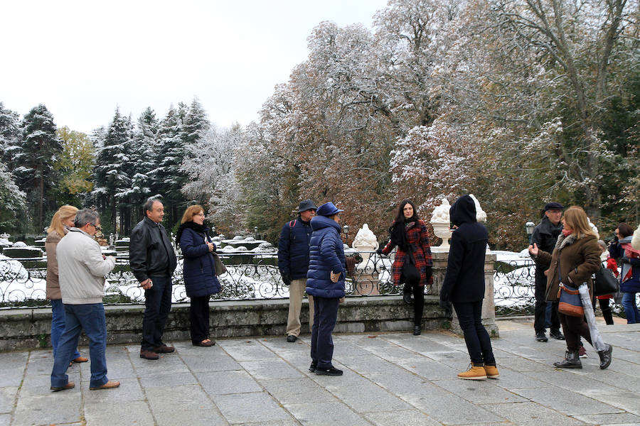 Fotos: Primeras nieves en La Granja