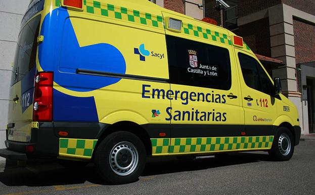 Ambulancia del servicio de emergencias.