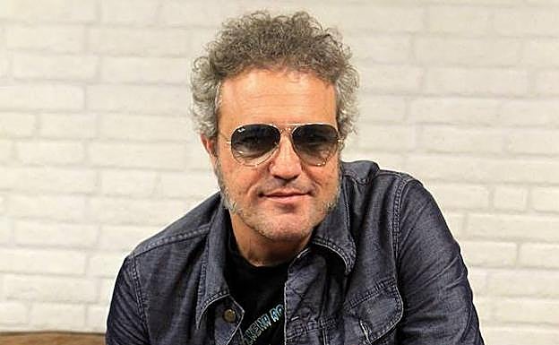 Carlos Tarque, en una entrevista en Madrid.