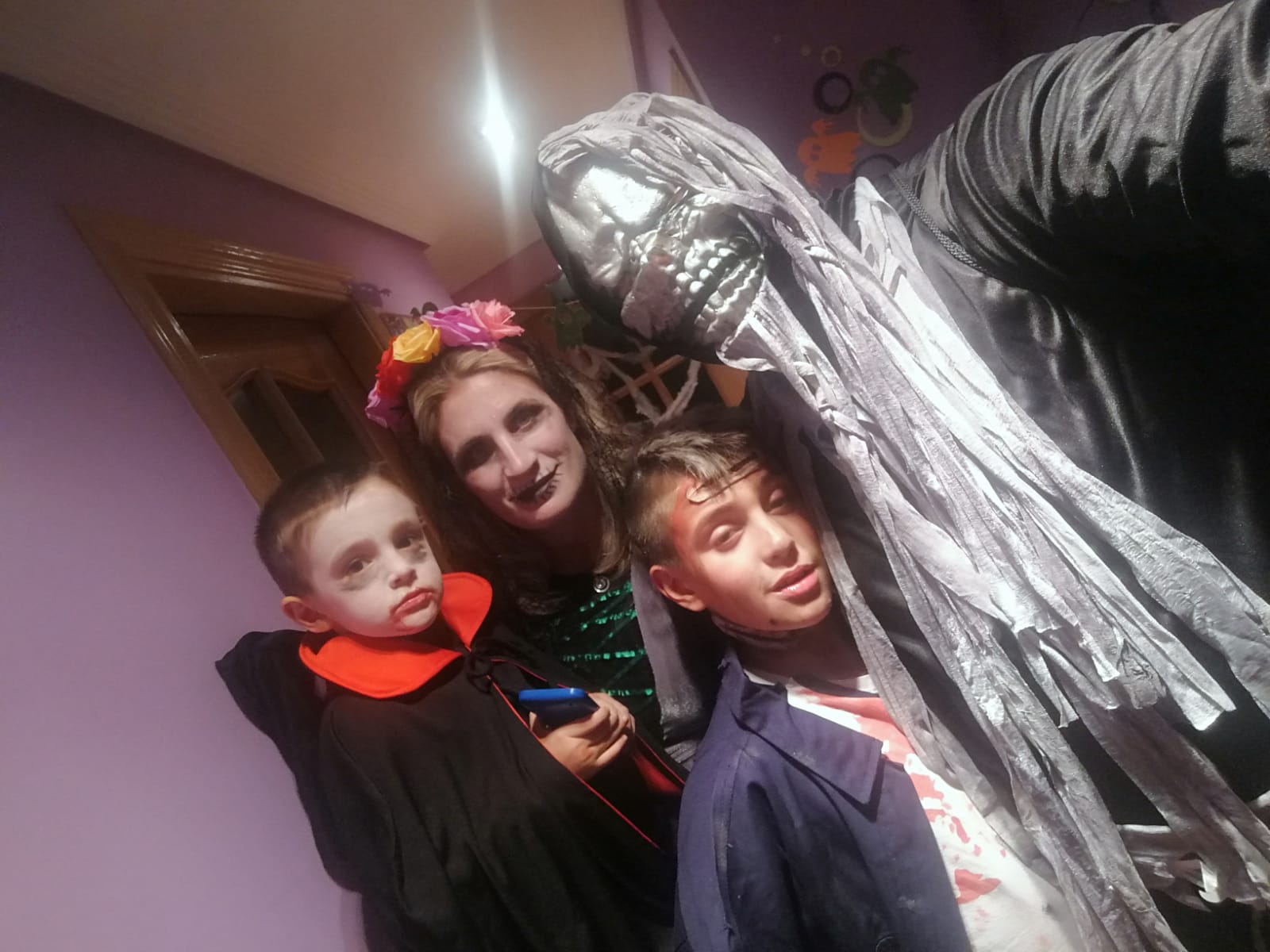 Sergio, Silvia, Vicente y Pablo.