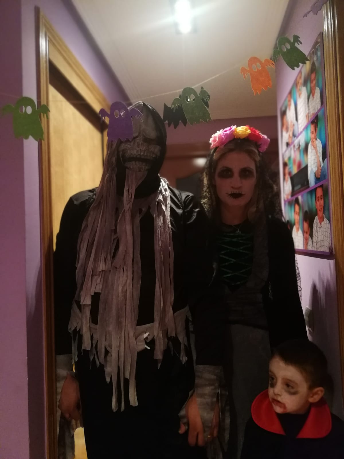 Vicente, Silvia y Sergio.