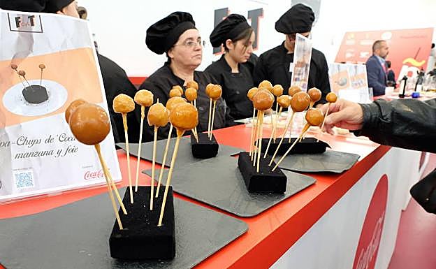 Pinchos en la Cúpula del MIlenio en la última edición del Campeonato Nacional. 