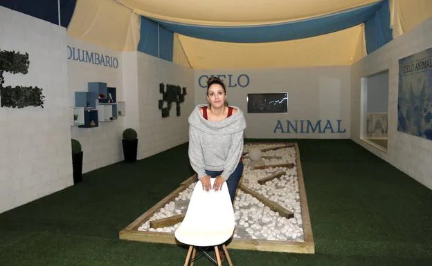 Sandra Paramio, gerente de Cielo Animal, en las instalaciones la empresa.