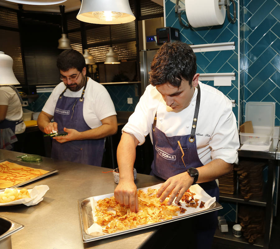 El resturante palentino Ajo de Sopas ha renovado su menú degustación con una novedosa propuesta llena de sorpresas.