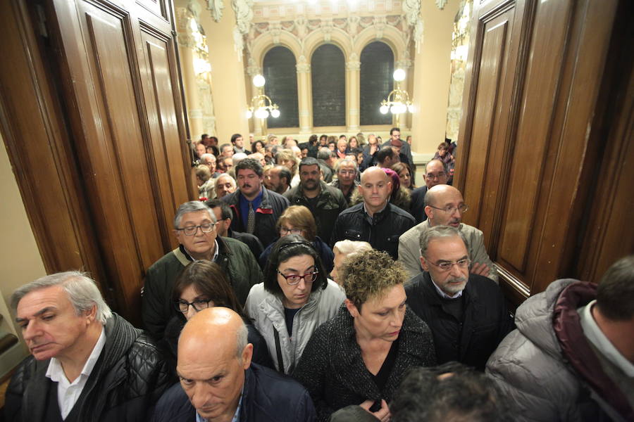 El Ayuntamiento de Valladolid acoge la capilla ardiente por el que fuera su alcalde entre 1979 y 1995