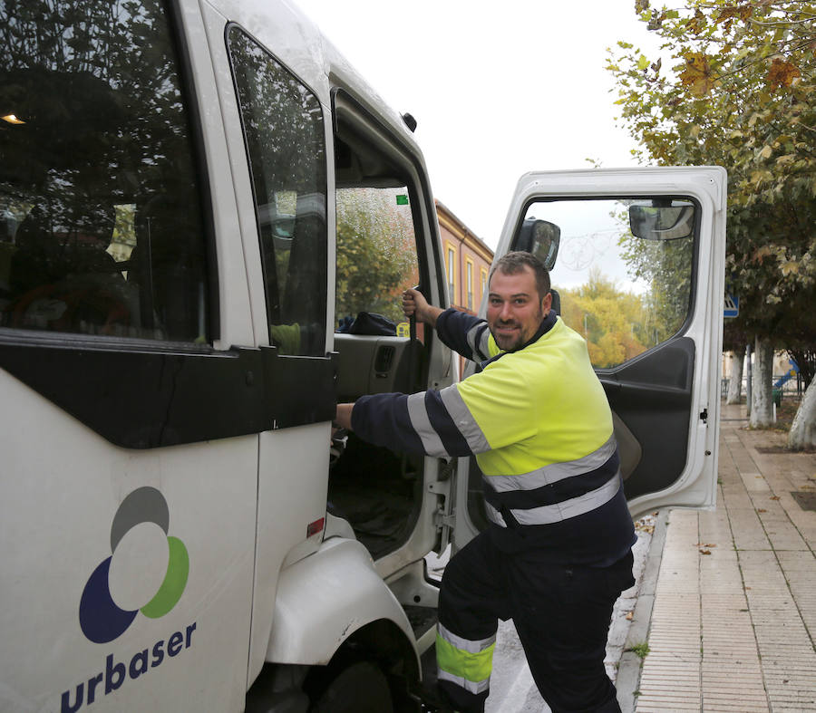 Fotos: Recogida de enseres en Palencia