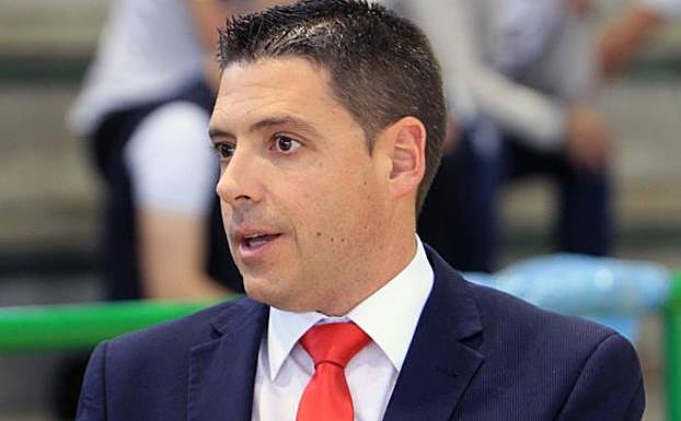 Diego Gacimartín, entrenador del Naturpellet Segovia.