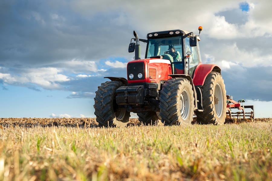 Un tractor, en una imagen de archivo.