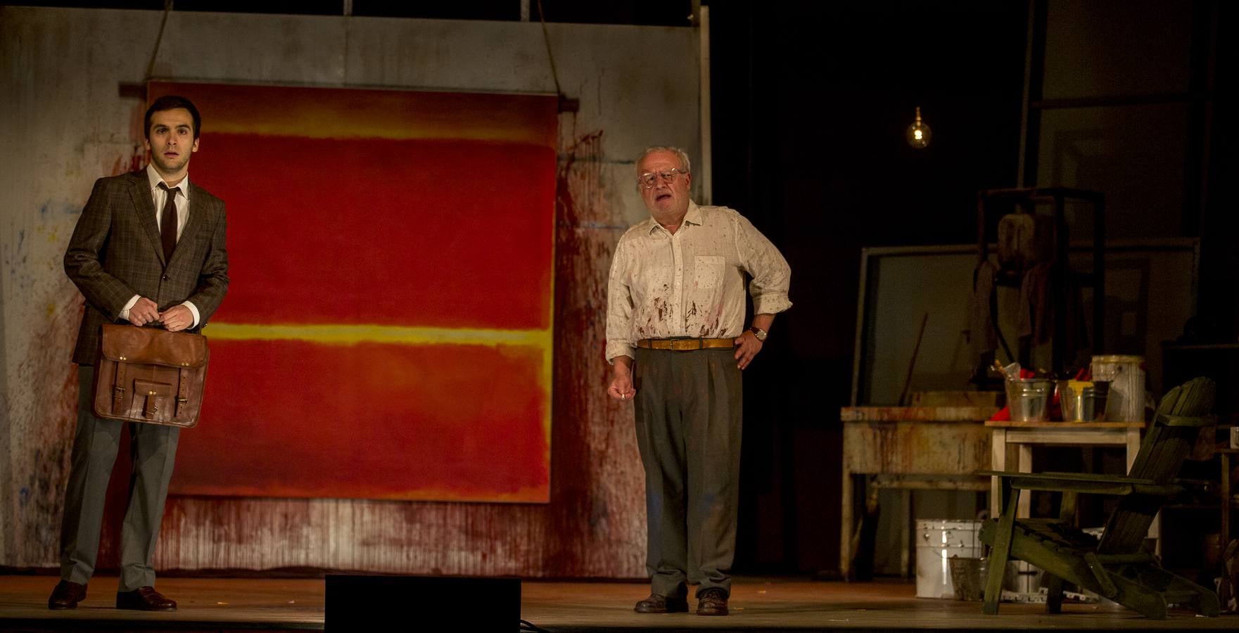 El Teatro Calderón de Valladolid acoge, el viernes y el fin de semana, este montaje que trata sobre la vida de Mark Rothko
