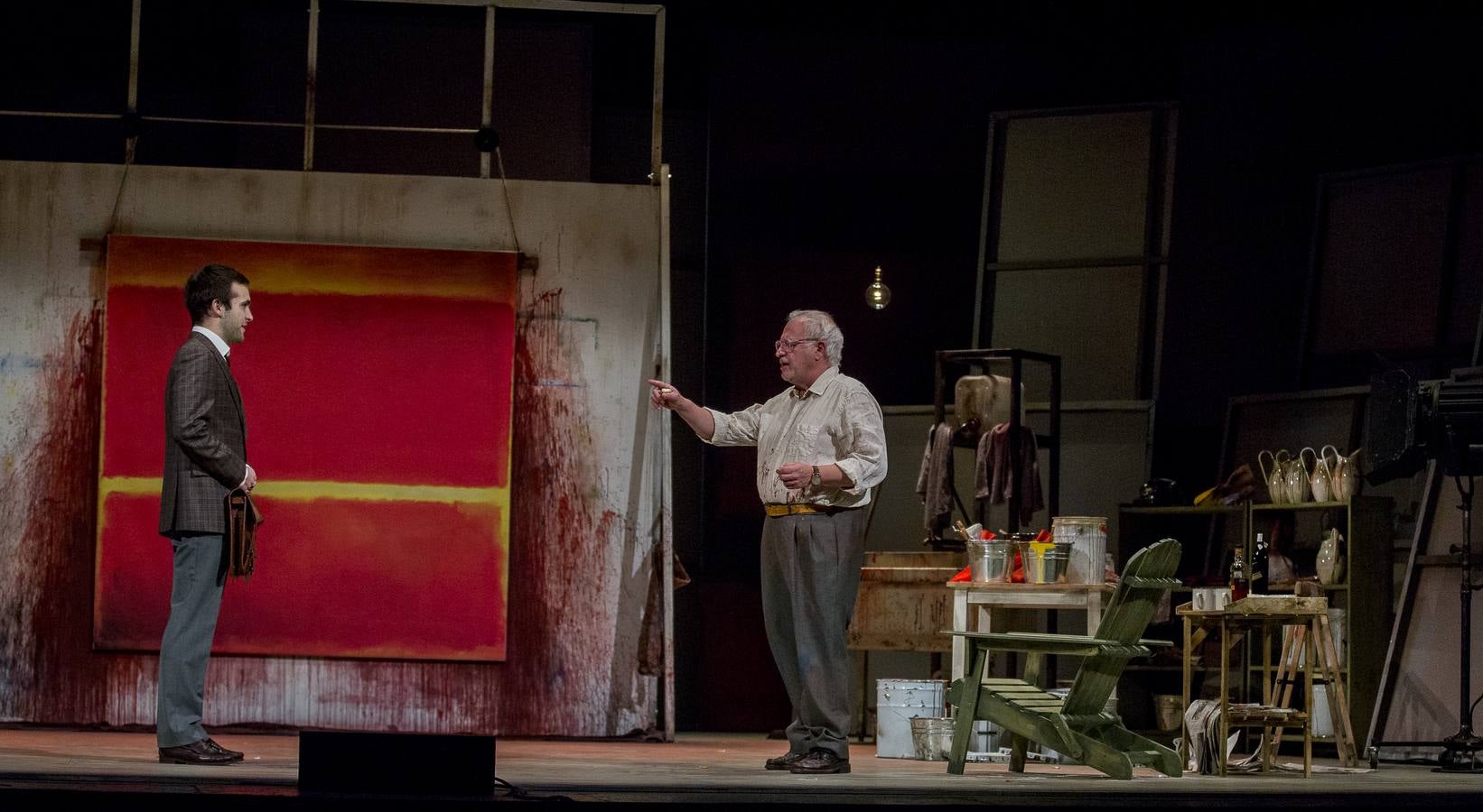 El Teatro Calderón de Valladolid acoge, el viernes y el fin de semana, este montaje que trata sobre la vida de Mark Rothko