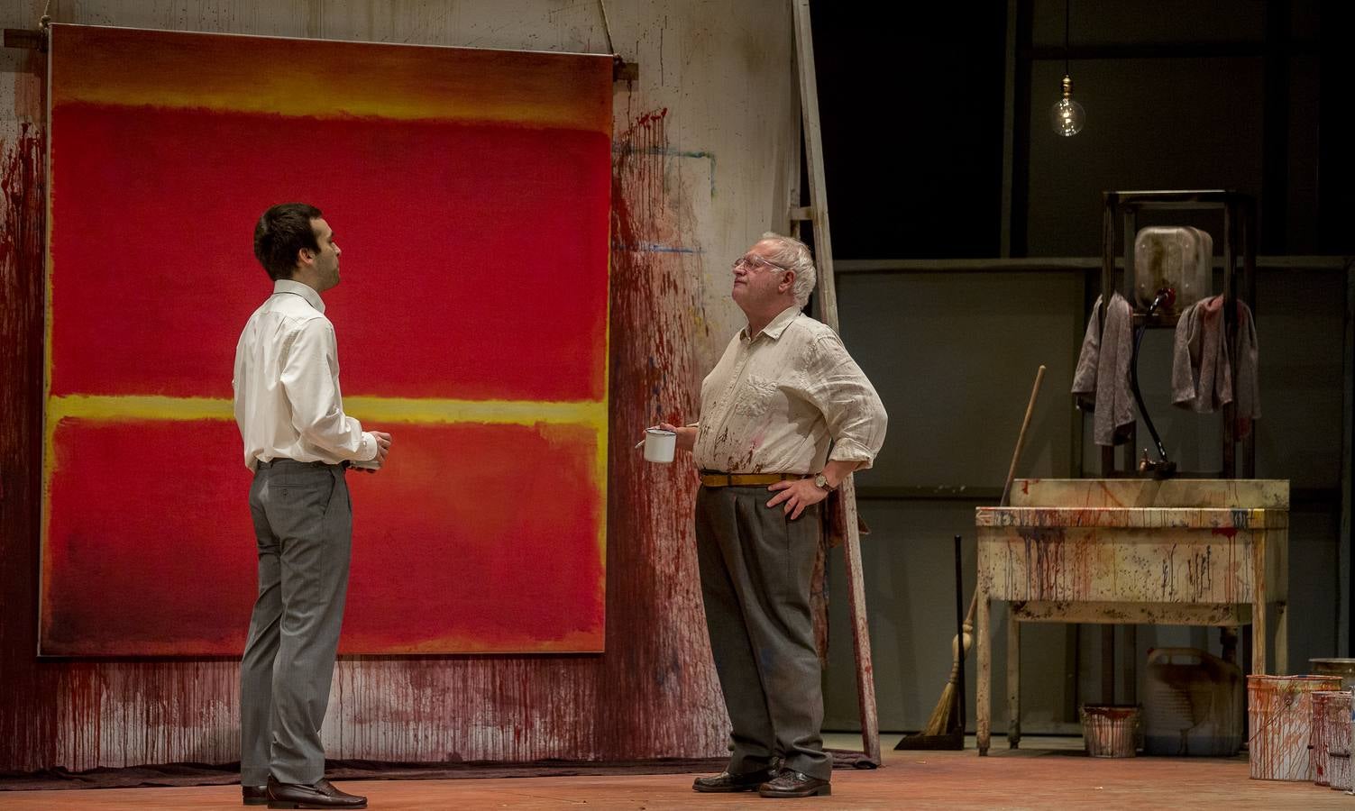 El Teatro Calderón de Valladolid acoge, el viernes y el fin de semana, este montaje que trata sobre la vida de Mark Rothko