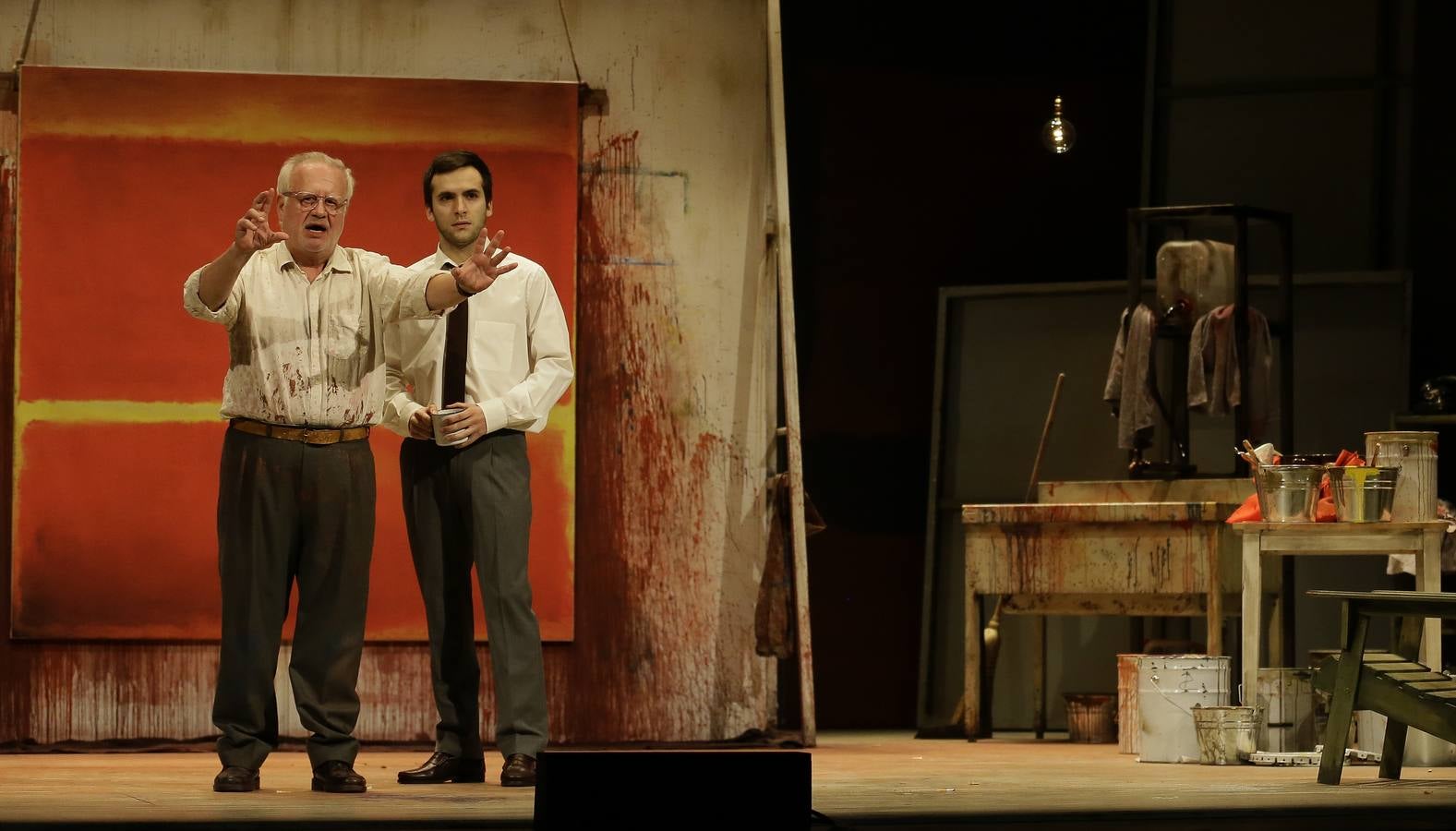 El Teatro Calderón de Valladolid acoge, el viernes y el fin de semana, este montaje que trata sobre la vida de Mark Rothko