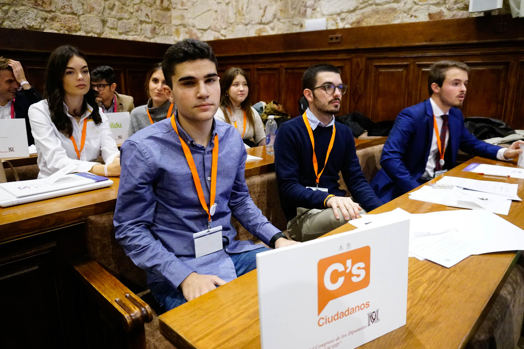 Fotos: Los alumnos de la USAL simulan un debate en el Congreso de los Diputados