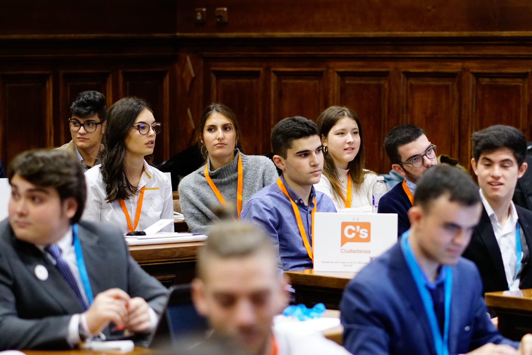 Fotos: Los alumnos de la USAL simulan un debate en el Congreso de los Diputados