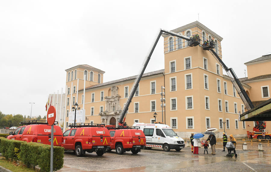 El simulacro se ha llevado a cabo en el Monasterio de Nuestra Señora de Prado