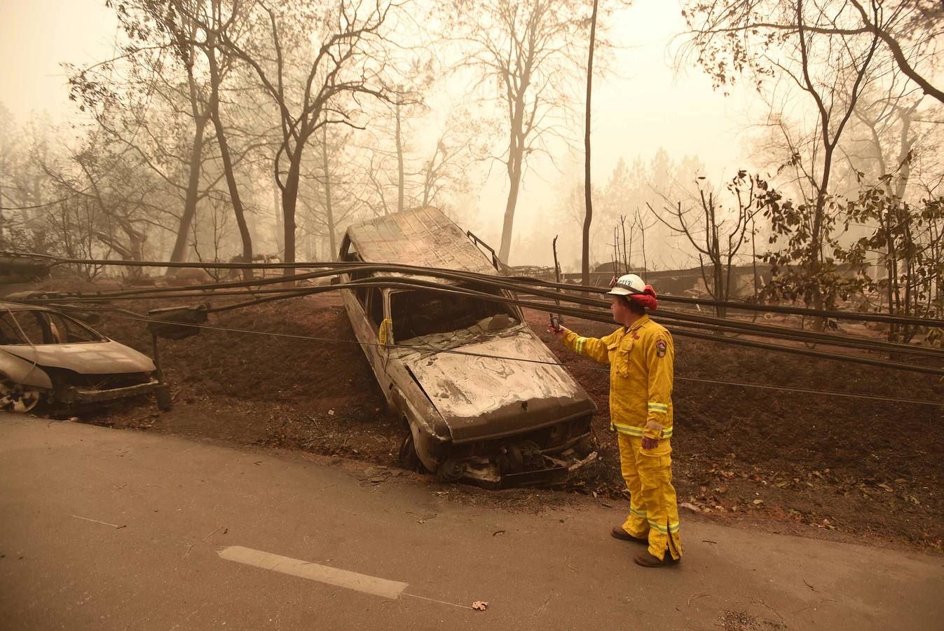 Los incendios forestales que desde el jueves arrasan California, se encuentran entre los más letales en Estados Unidos desde principios de los 90