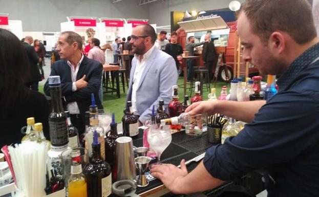 Imagen de la actividad de esta mañana en la Feria de Muestras.
