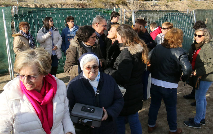 Fotos: Colocación de la primera piedra del colegio de las Madres Concepcionistas en La Lastrilla