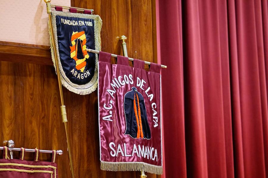 Fotos: Multitudinaria cena de cientos de capistas llegados de toda España en Salamanca