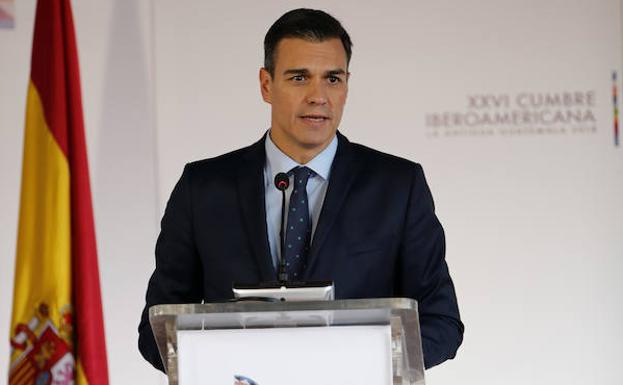 Pedro Sánchez. 