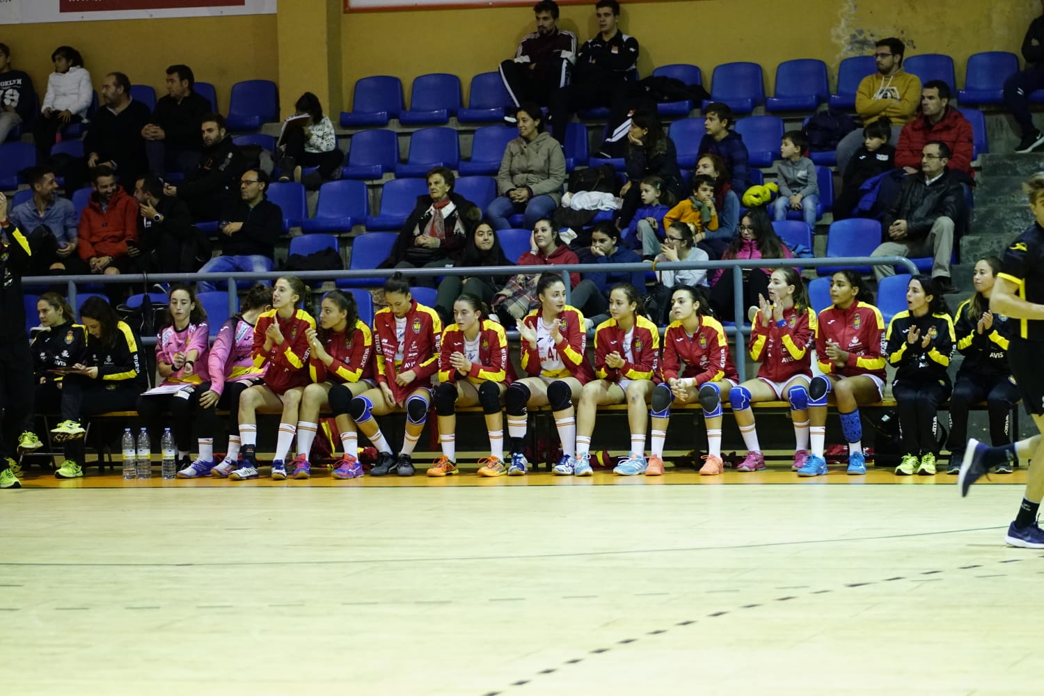 El combinado español se encuentra esta semana de concentración en Béjar