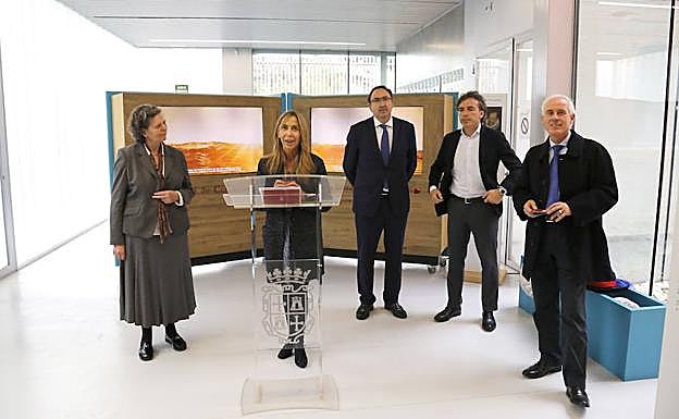 Presentación de la exposición en el Lecrác.