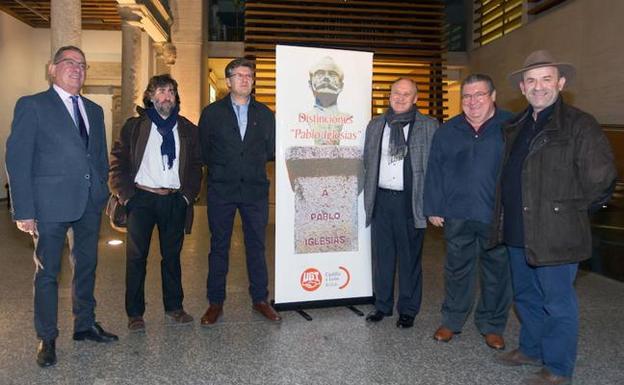 Premios Pablo Iglesias de UGT de Castilla y León en Avila en 2017. 