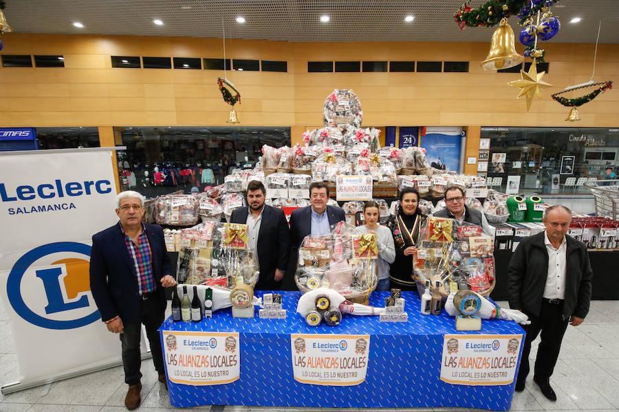 Todos los clientes del hipermercado podrán adquirir sus cestas navideñas personalizadas con los productos salmantinos que más les gusten