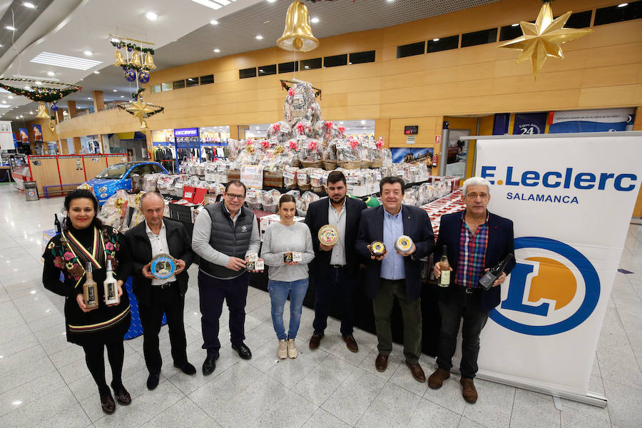 Todos los clientes del hipermercado podrán adquirir sus cestas navideñas personalizadas con los productos salmantinos que más les gusten