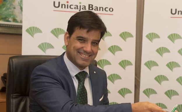 Manuel Rubio, director territorial de Unicaja Banco. 