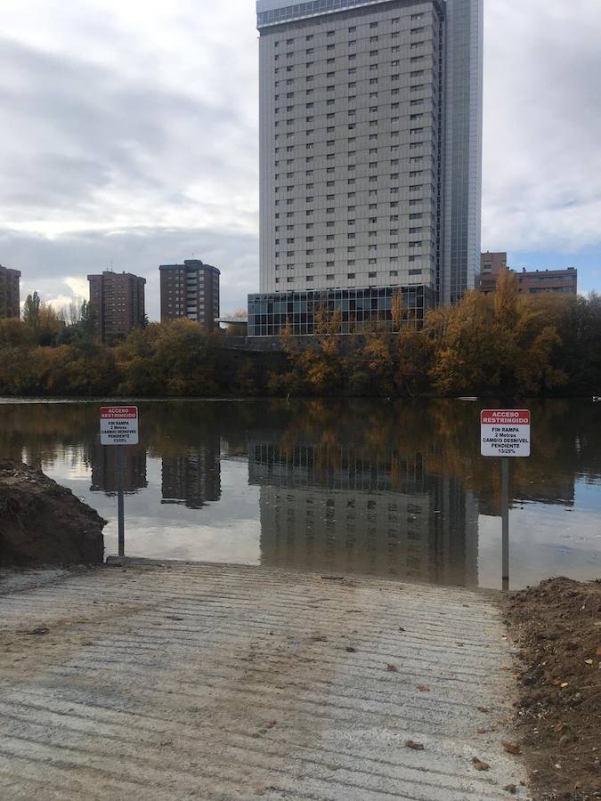 Fotos: Nuevas rampas de acceso al Pisuerga para emergencias