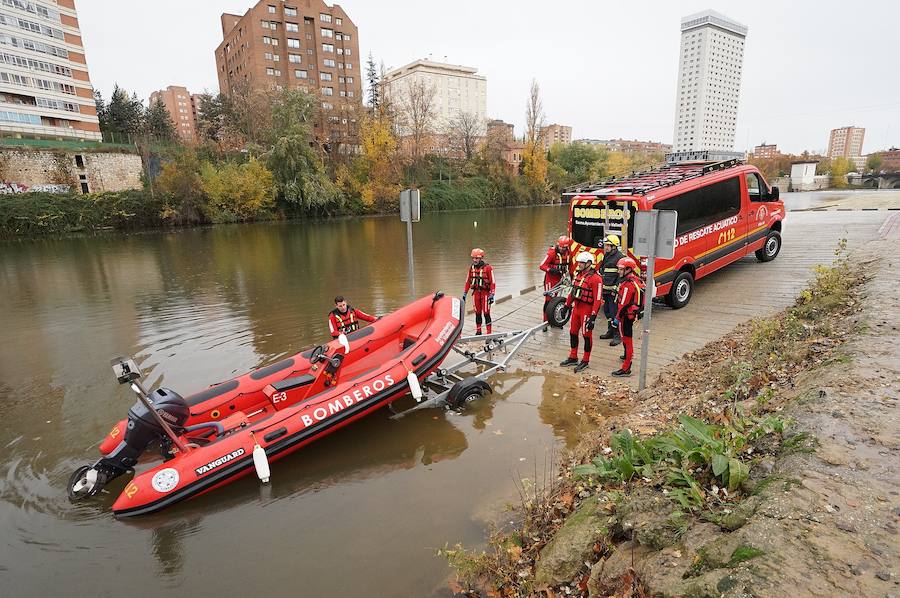 Fotos: Nuevas rampas de acceso al Pisuerga para emergencias