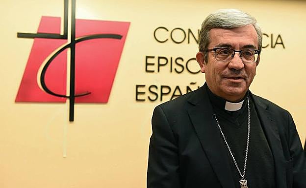 Luis Argüello, recientemente elegido portavoz de los obispos.