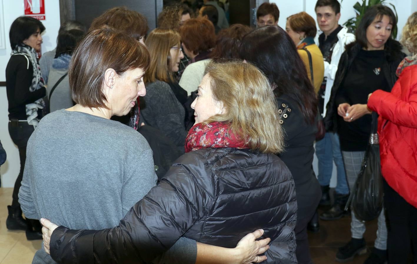 Fotos: Despedida a José Manuel de la Huerga en el tanatorio de El Salvador