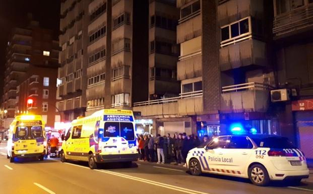 Un conductor sufre un infarto en una calle céntrica centro de León. 