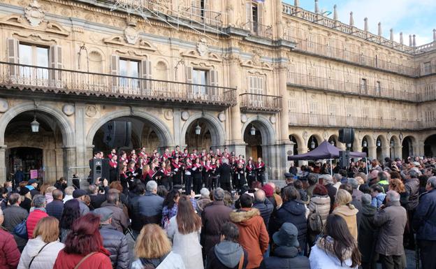 Salamanca clama contra la violencia de género: «Ni una más, ni una menos»