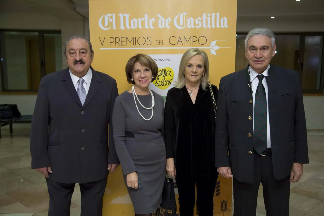 Ricardo García, María Dolores Martínez, Antonia Llorente y Eduardo Romero.