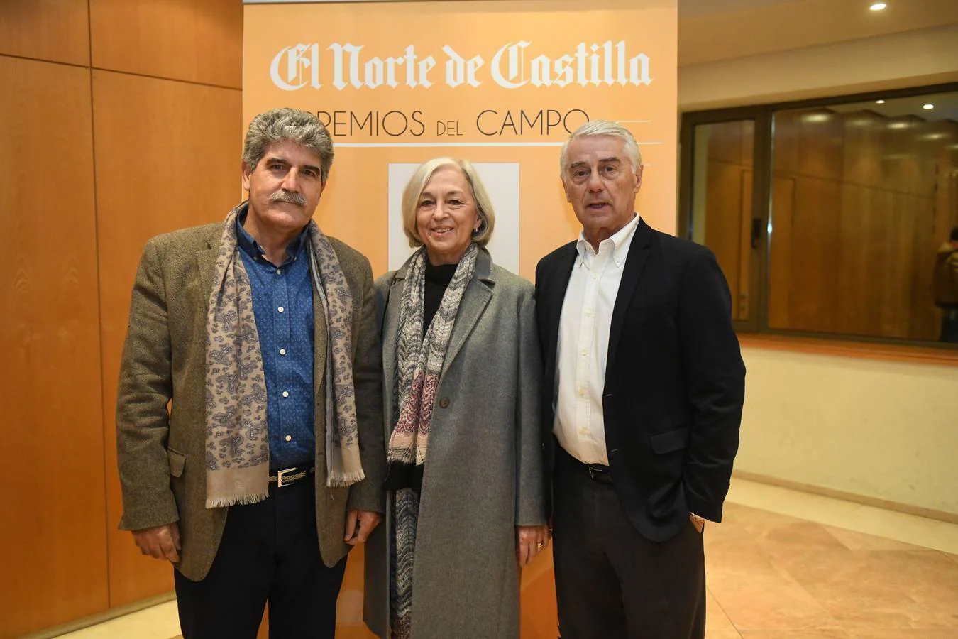 Arturo Pinto, Nancy Garceau y Francisco Heras.