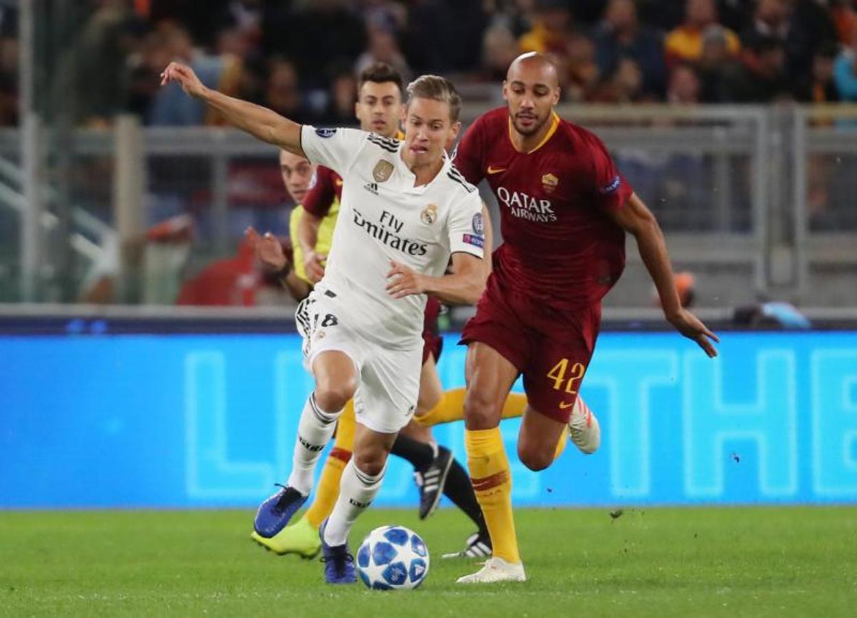 Fotos: El Roma-Real Madrid, en imágenes