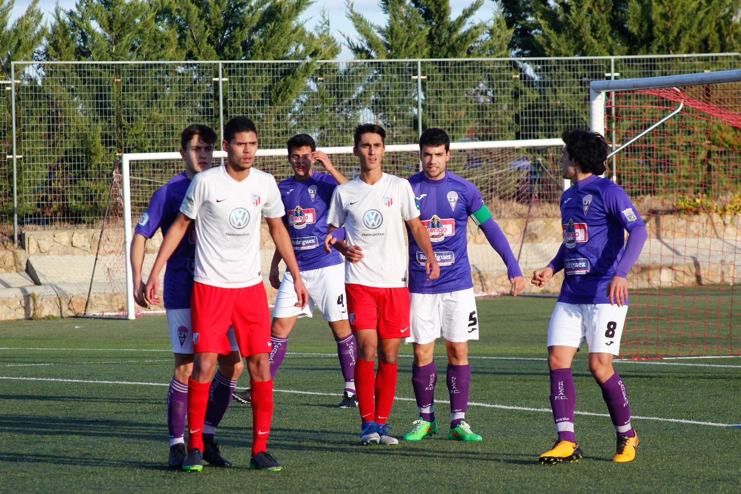 Encuentro correspondiente a la jornada 15 del Grupo VIII de Tercera División