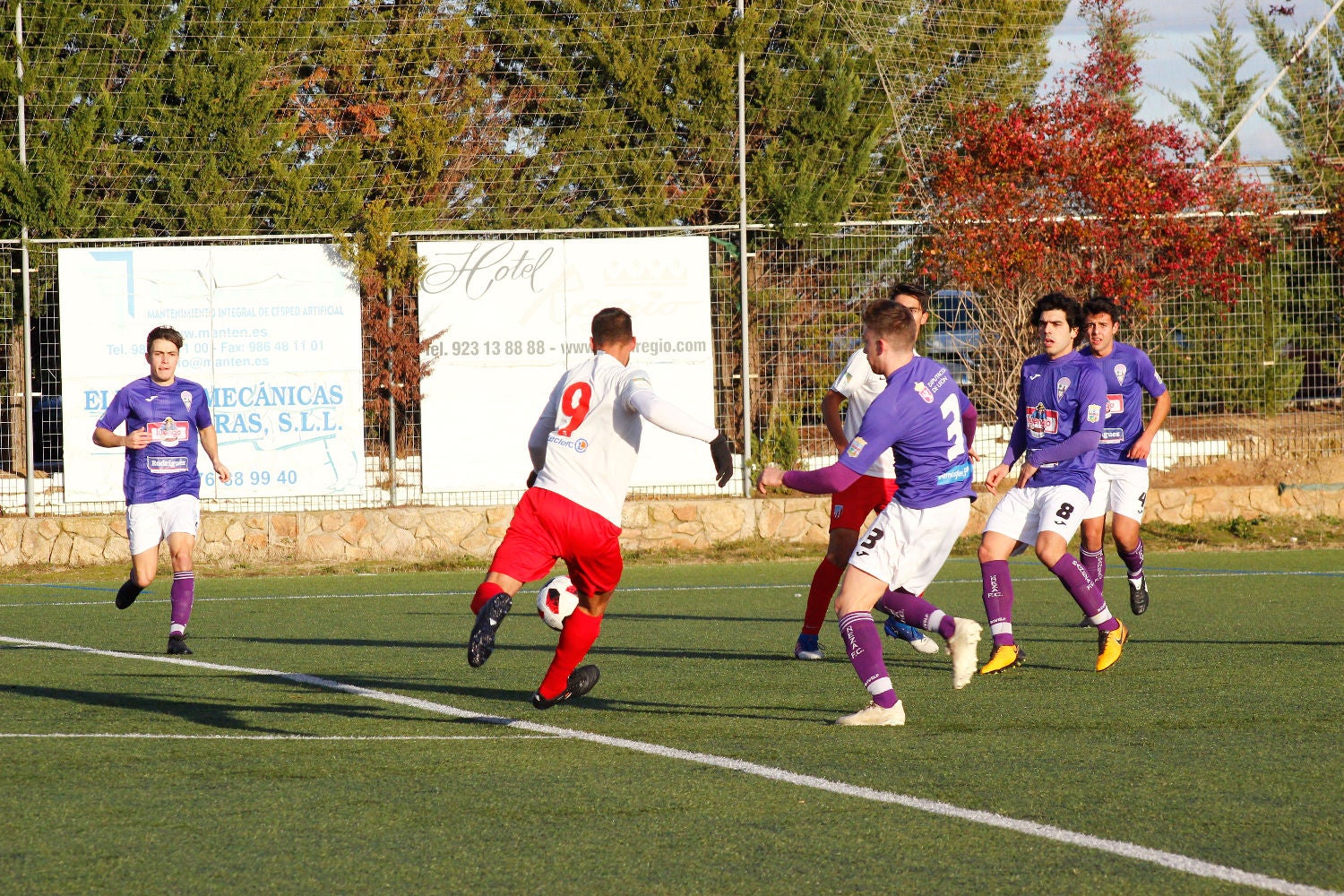 Encuentro correspondiente a la jornada 15 del Grupo VIII de Tercera División